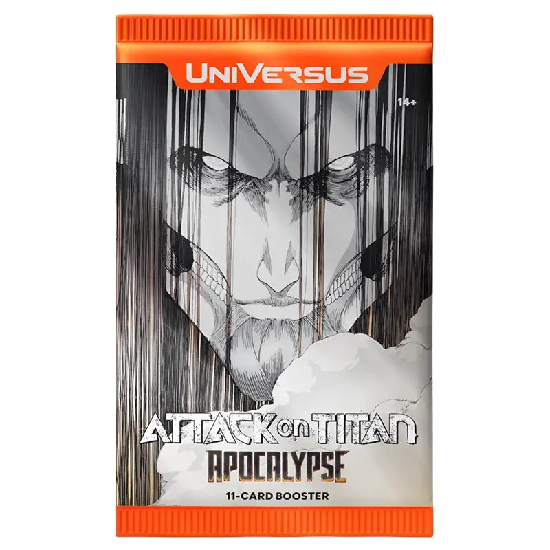 Attack on Titan: Apocalypse Booster, Pack of 11 Cards (English)